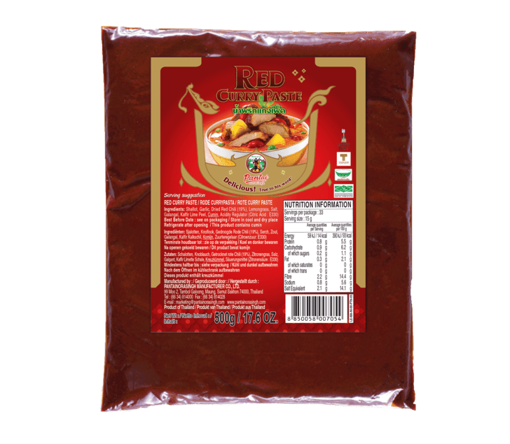 Pantai Red Curry Paste 500g