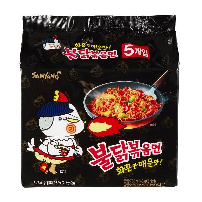 Samyang Spicy Chicken Flavor Ramen 140gX5