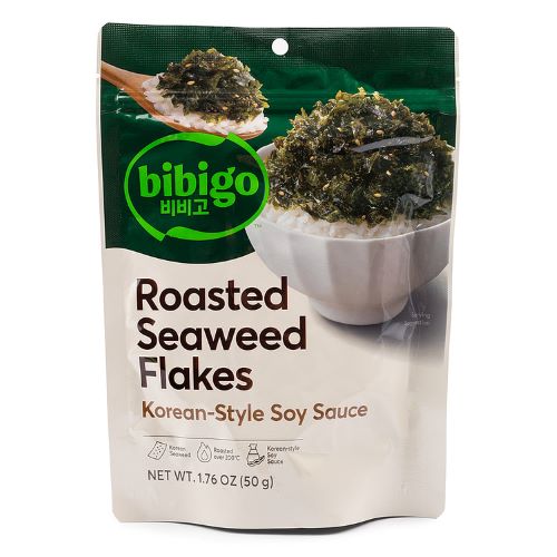 Bibigo Roasted Seaweed Flakes with Korean-Style Soy Sauce 50g