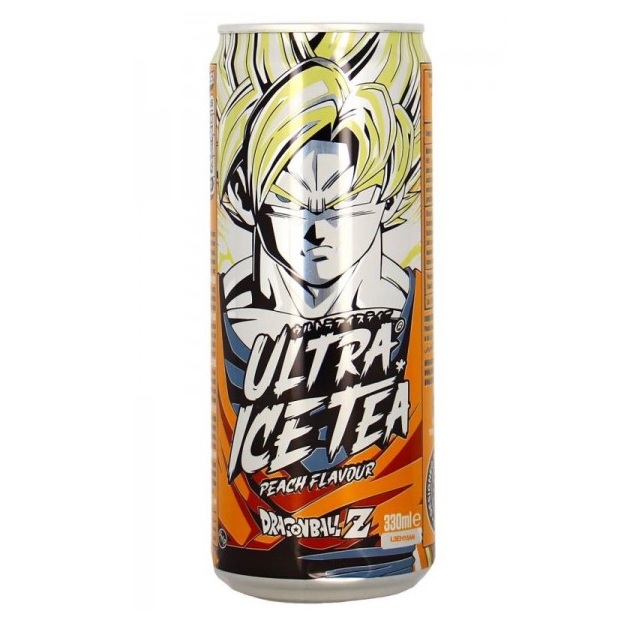 Ultra Ice Tea Dragonball-Z Goku Peach Flavour 330ml