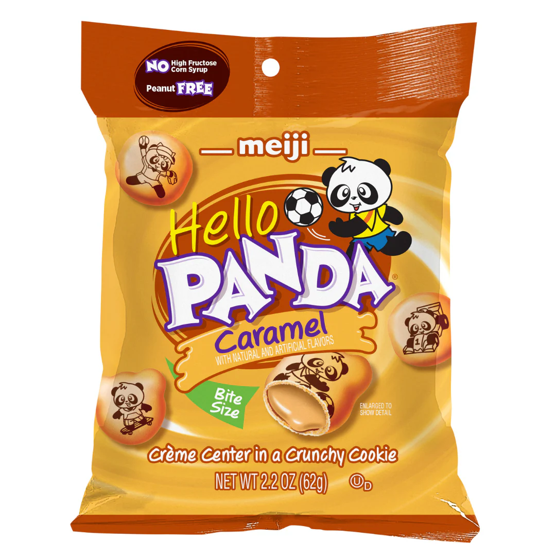 Meiji Hello Panda Caramel 62g / ميجي هيلو باندا كراميل 62 غرام