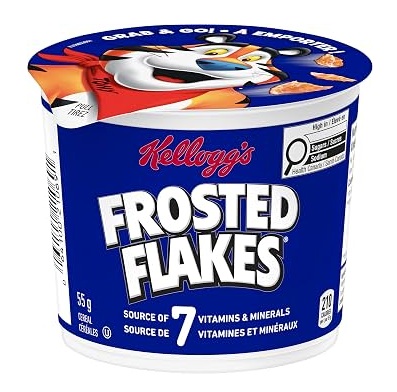Kellogg's Frosted Flakes 55g / رقائق كيلوجز المثلجة 55 غرام