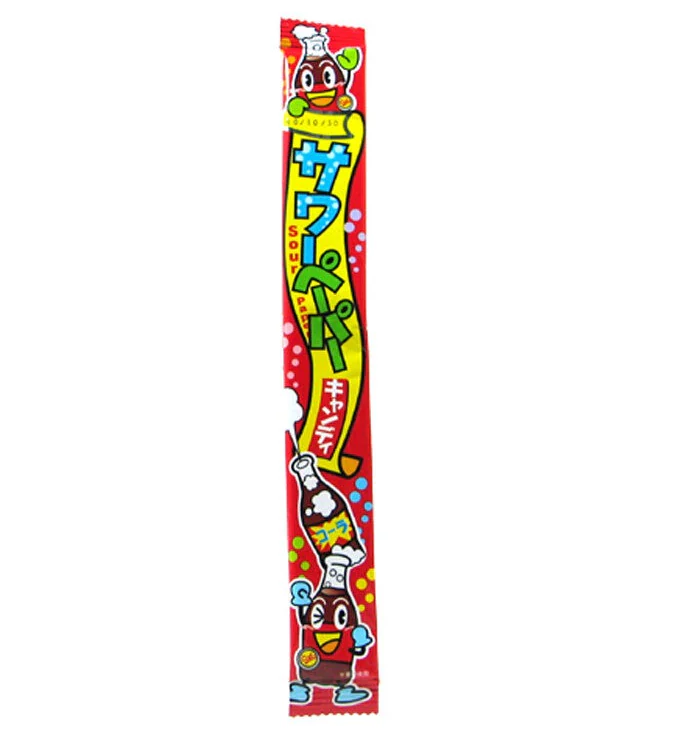 Yaokin Sour Paper Candy Cola 15g / حلوى ياوكين الورقية الحامضة بنكهة الكولا 15 غرام
