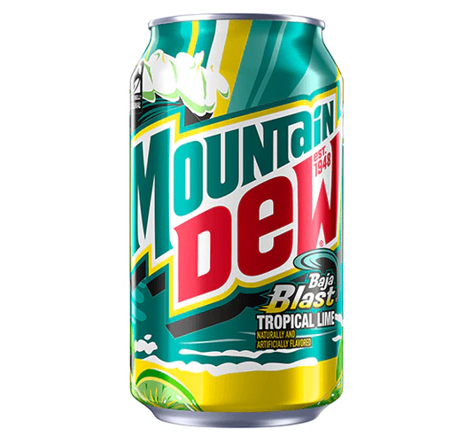 Mountain Dew Baja Blast Tropical Lime 355ml
