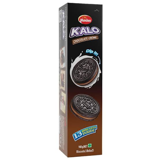 CBL Munchee Kalo Chocolate Flavoured Creme 140g-كريمة بنكهة الشوكولاتة من سي بي إل مونشي كالو 140 غرام