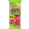 Bebeto Happy Laces Fizzy Strawberry 140g