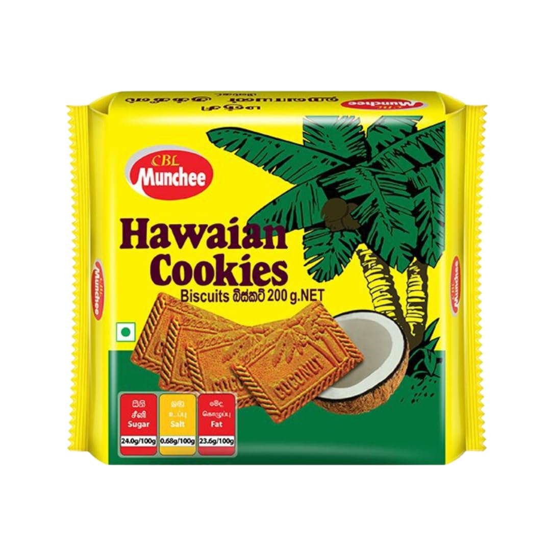 CBL Munchee Hawaian Cookies 200g