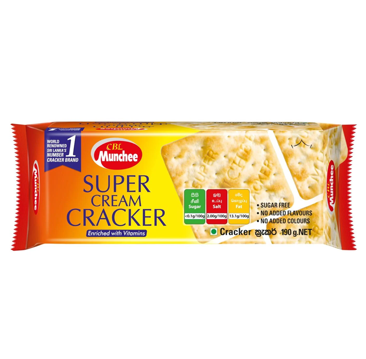CBL Munchee Super Cream Cracker 190g