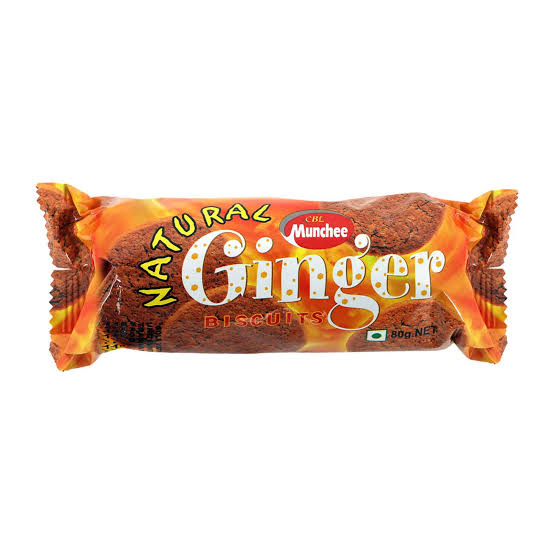 CBL Munchee Ginger Biscuits Cookies 80g