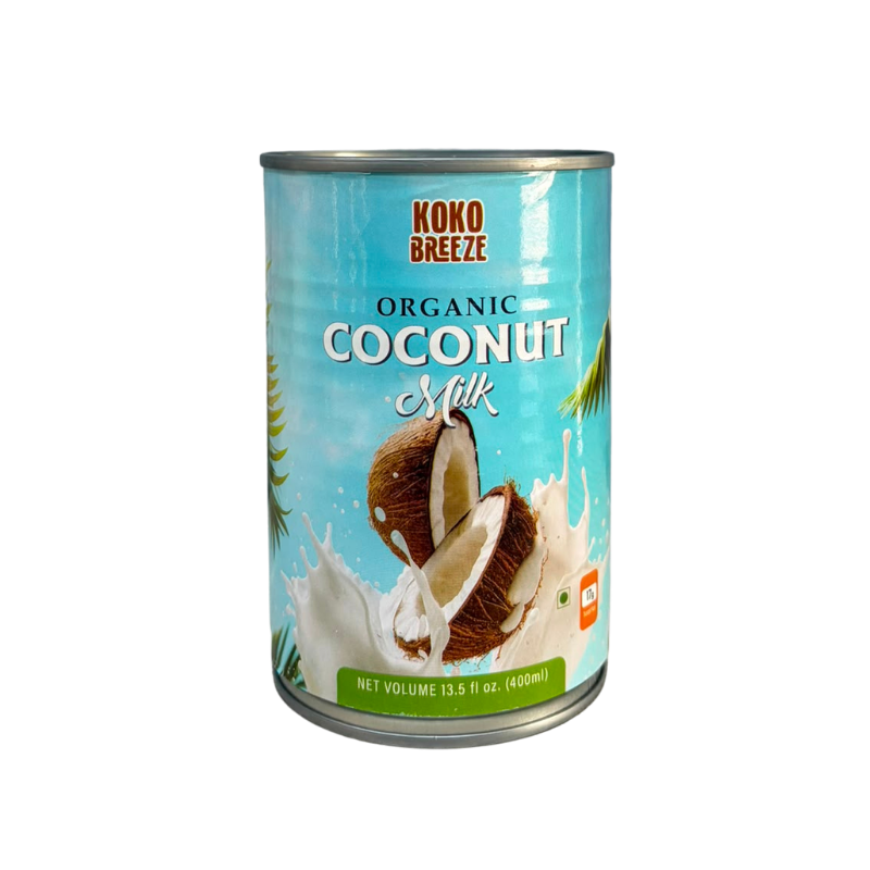 Koko Breeze Organic Coconut Milk (17%) 400ml
