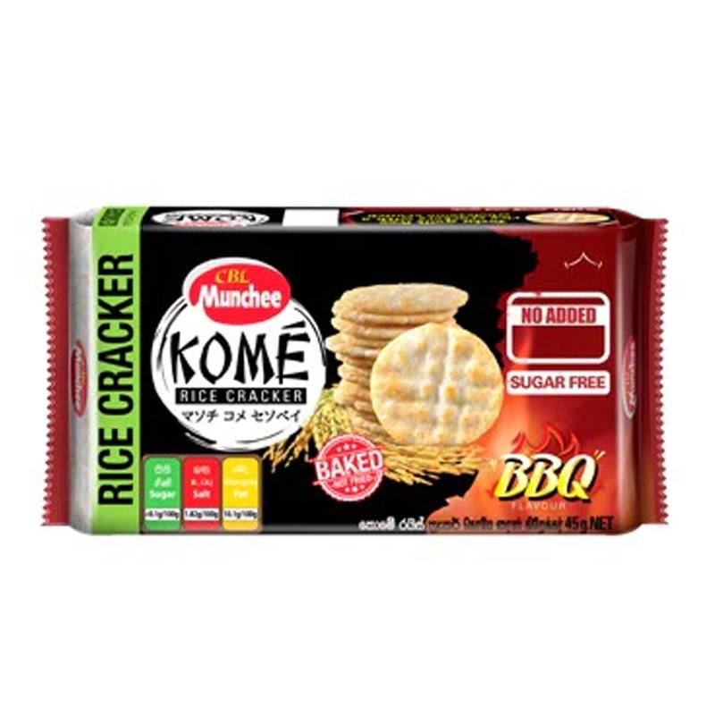 CBL Munchee Kome Rice Cracker BBQ Flavour 45g