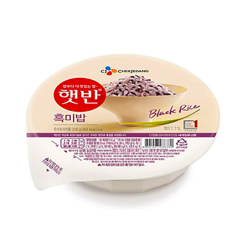 CJ Hetbahn Cooked Black Rice 210g