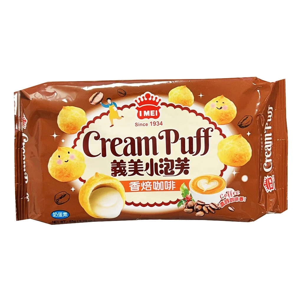 I-Mei Cream Puff Coffee Flavor 57g