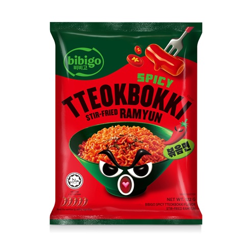 Bibigo Stir-Fried Spicy Tteokbokki Ramyun 122g