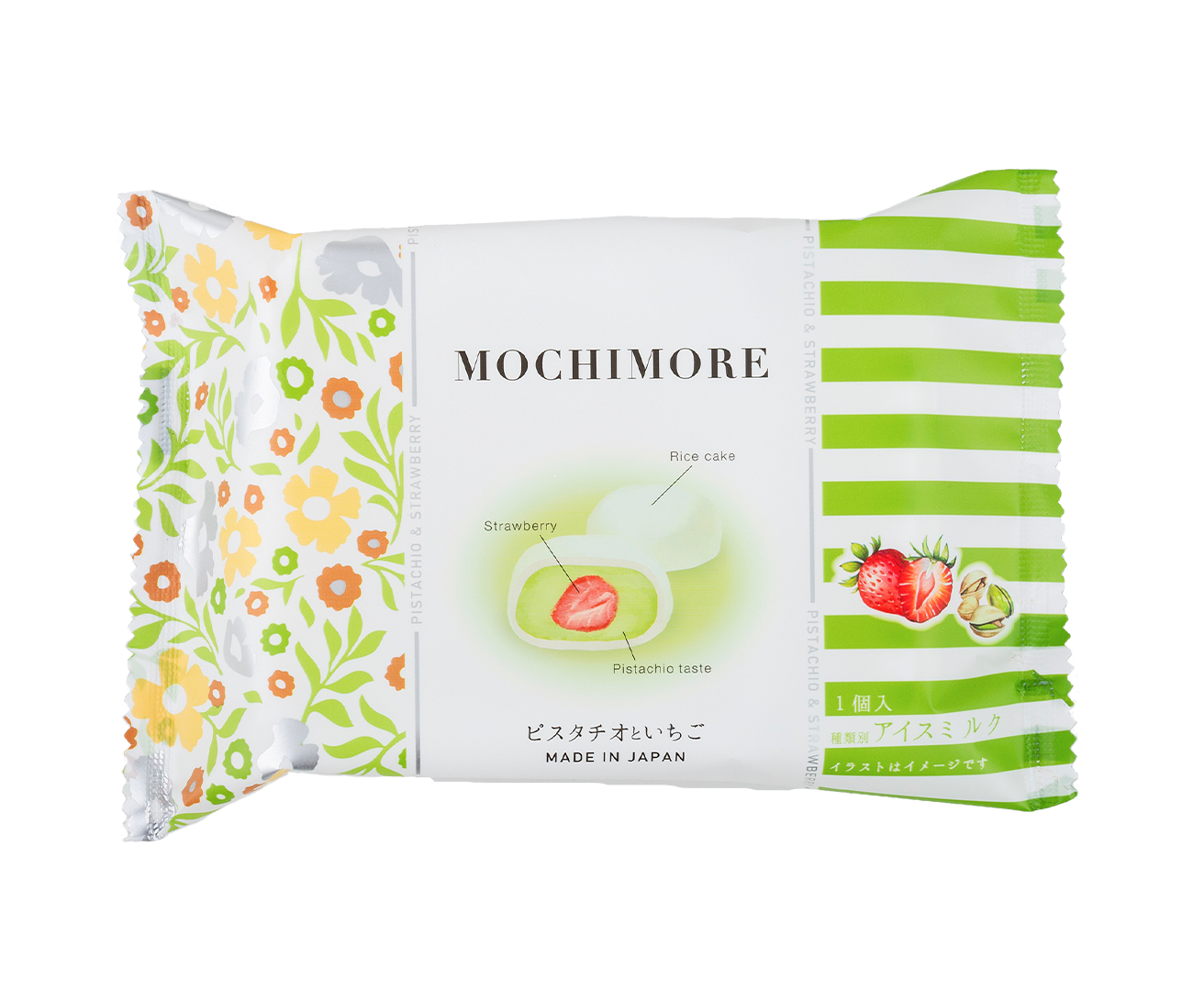 Mochimore Pistachio & Strawberry 80ml