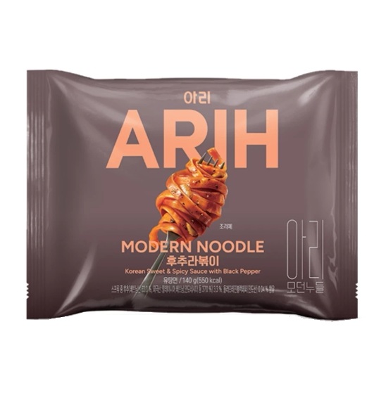 ARIH Modern Noodle Korean Sweet & Spicy with Black Pepper 135g