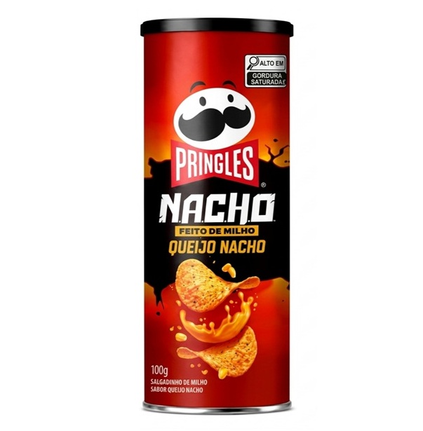 Pringles Corn Nacho Cheese 100g