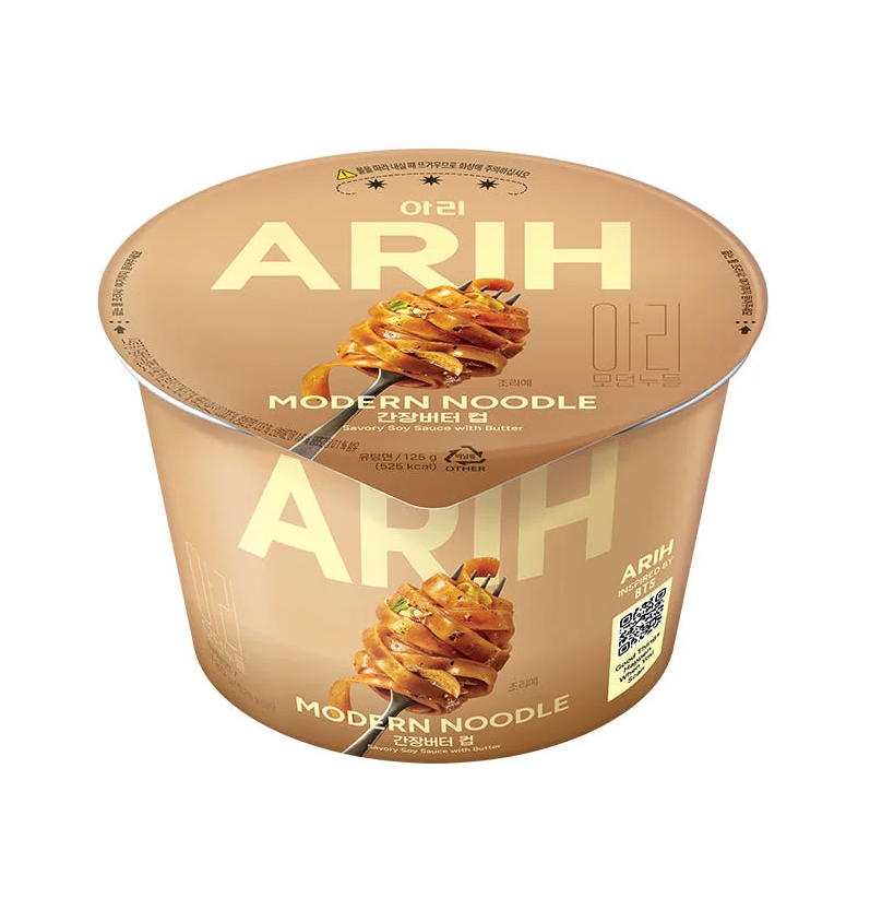 ARIH Modern Noodle Cup Savory Soy Sauce with Butter 125g