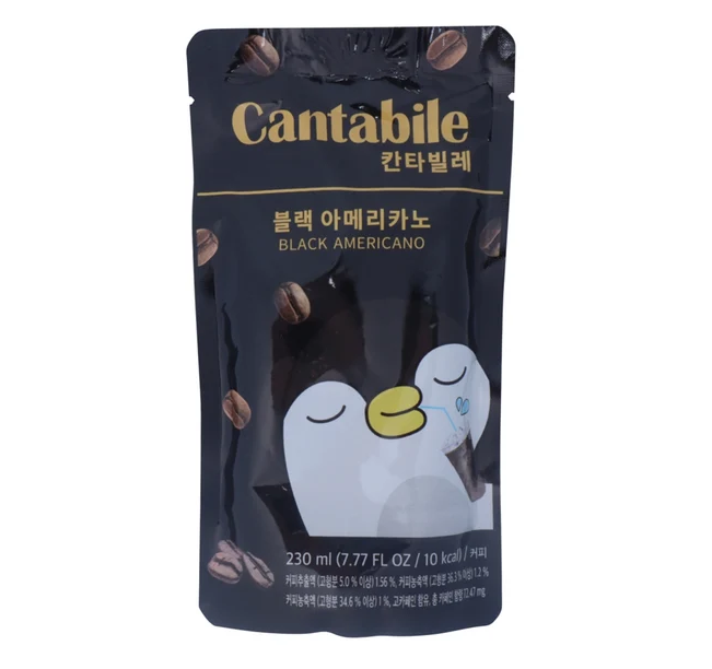 Cantabile Black Americano Pouch Drink 230ml