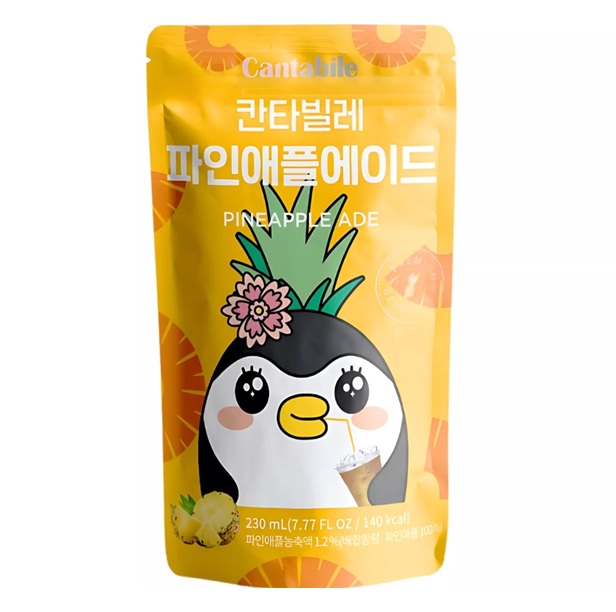 Cantabile Pineapple ADE Pouch Drink 230ml