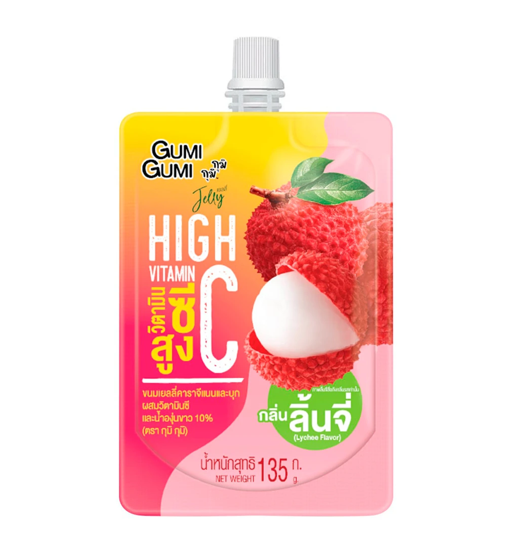 Gumi-Gumi Jelly Lychee Juice 135g