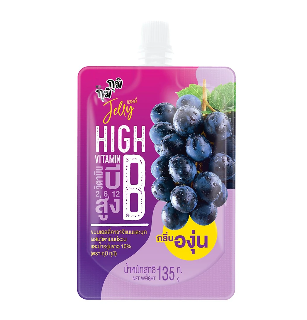 Gumi-Gumi Jelly Grape Juice 135g
