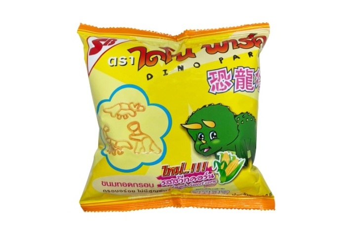 Dino Park Snack Sweet Corn Flavour 10g