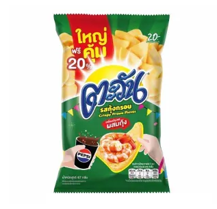 Tawan Tapioca Chips Crispy Prawn Flavor 75g