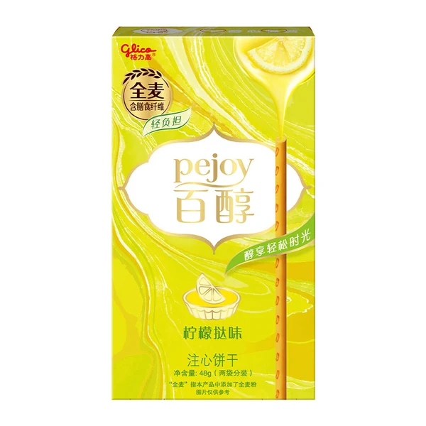 Glico Pejoy Lemon Tart Biscuit Stick 48g