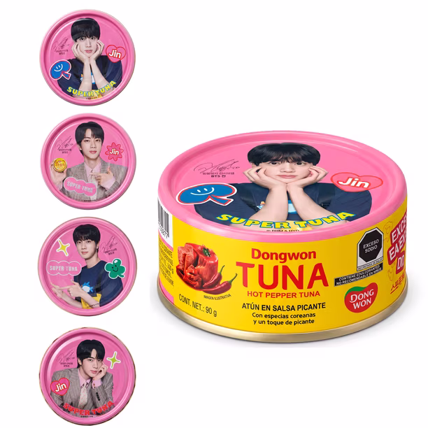 Dongwon BTS Jin Super Tuna Limited Edition 90g