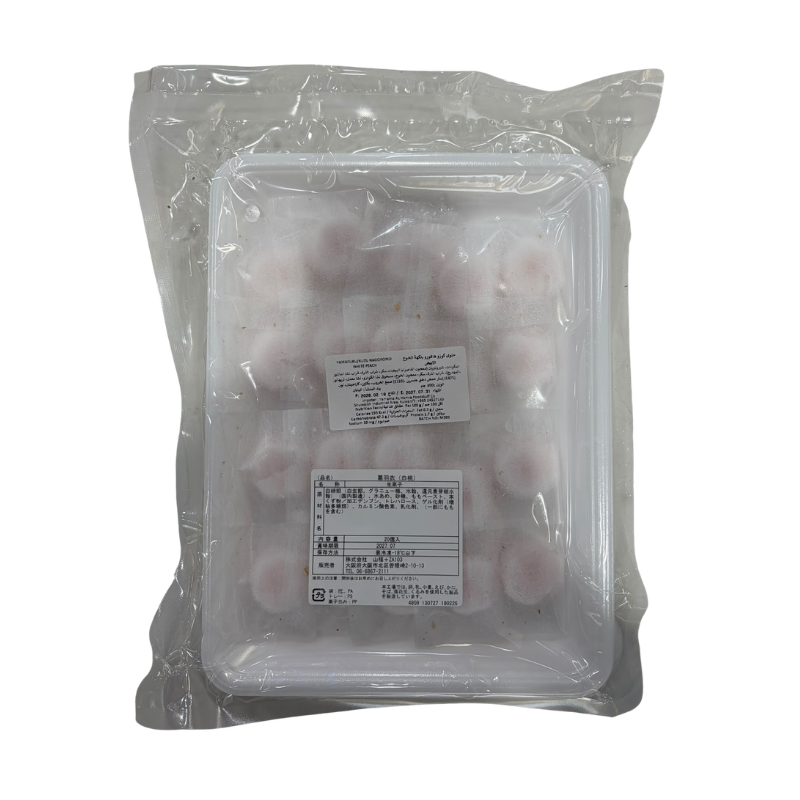 Yamafuku Kuzu Hagoromo White Peach Mochi (20pcs) 300g